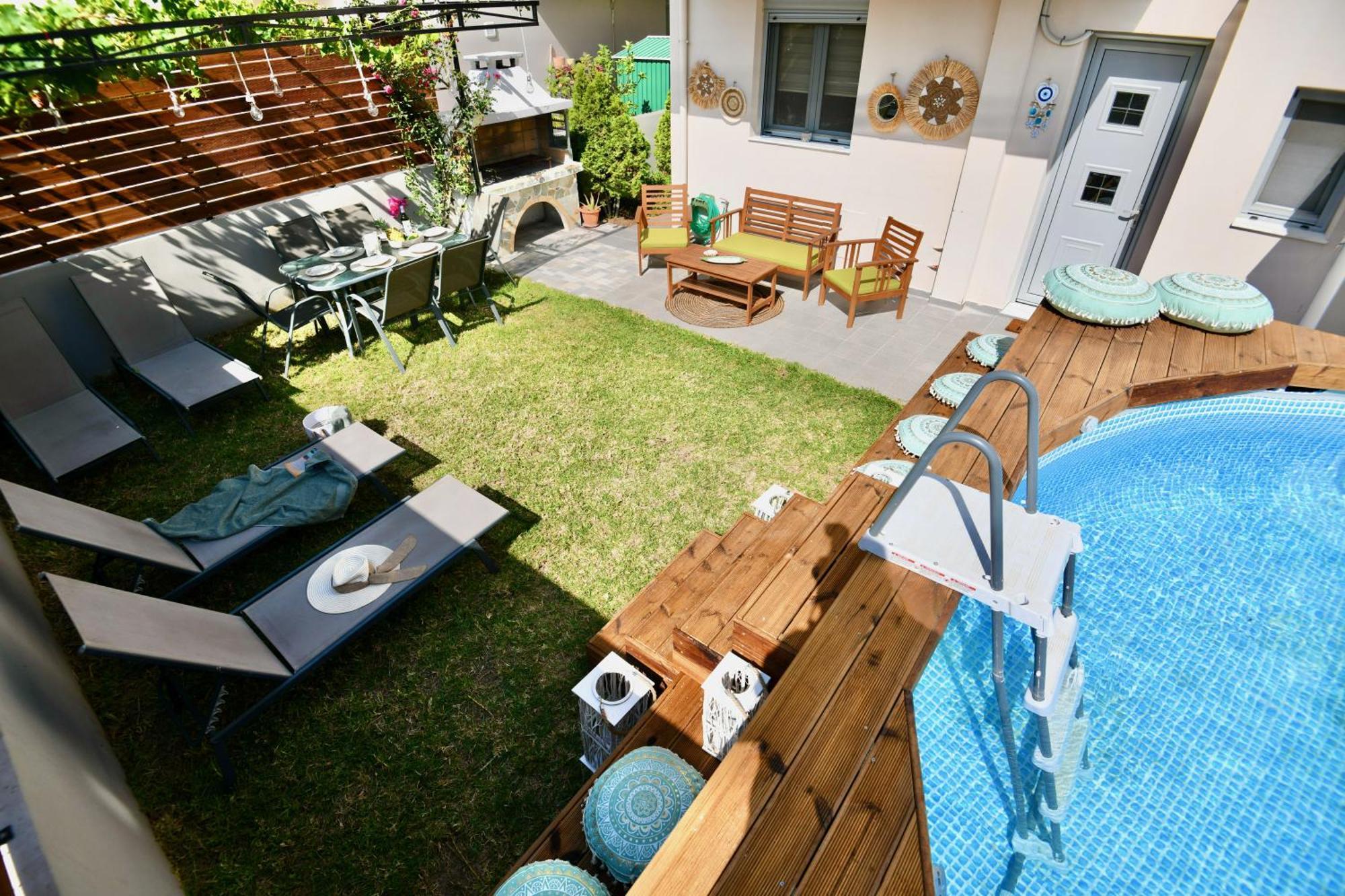 Dionysus Seaside Villa Ялисос Екстериор снимка