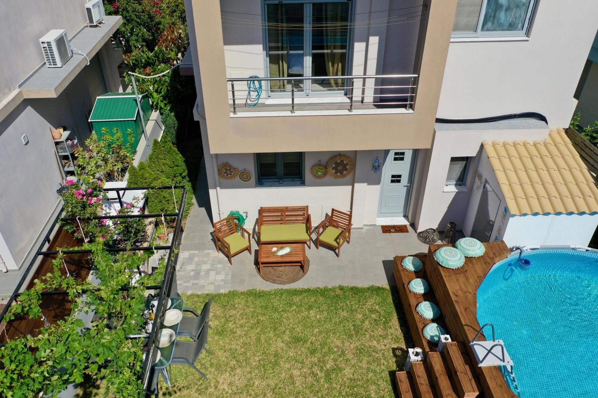 Dionysus Seaside Villa Ялисос Екстериор снимка